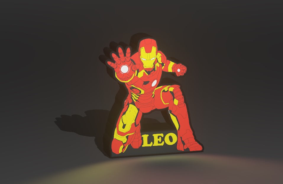 lampara Iron Man