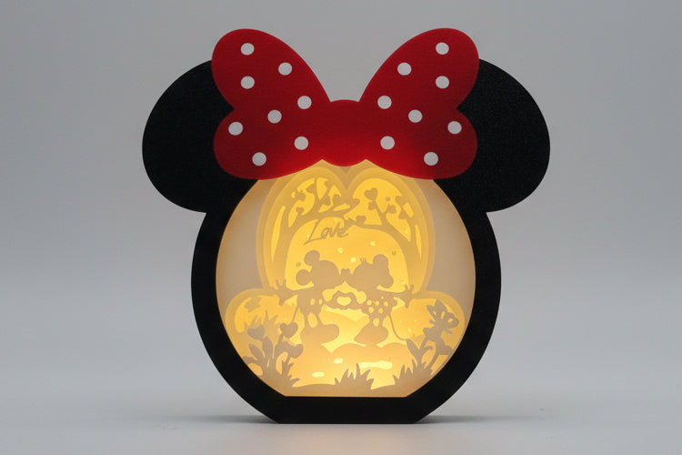 Caja de sombras Minnie Mouse
